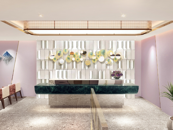 男性受付ホール